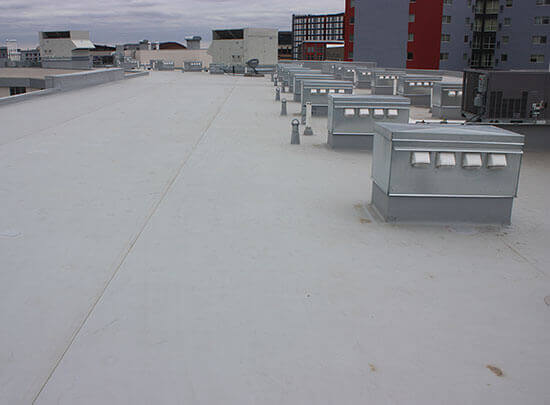 Invisiweld™ installed TPO - Gray